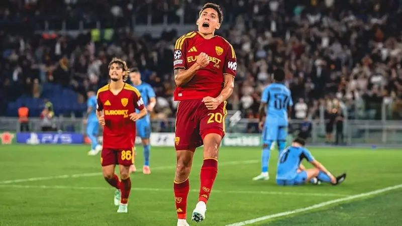 Roma Thrashed Slovan Bratislava 4-0 in Champions League Debut