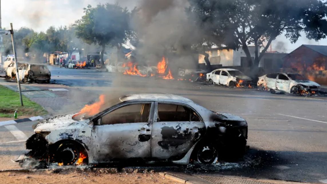 South Africa Protests Turn Violent Over Asylum Ruling