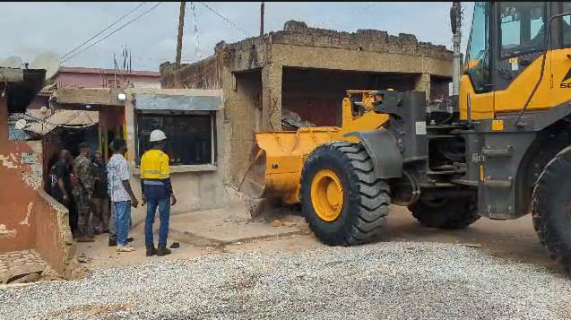 Abrepo Junction Demolition Begins for Suame Interchange Phase One